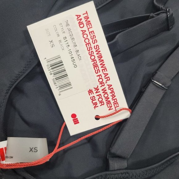 Solid & Striped The Jacqueline One-piece Black Size X-Small - Picture 7 of 9